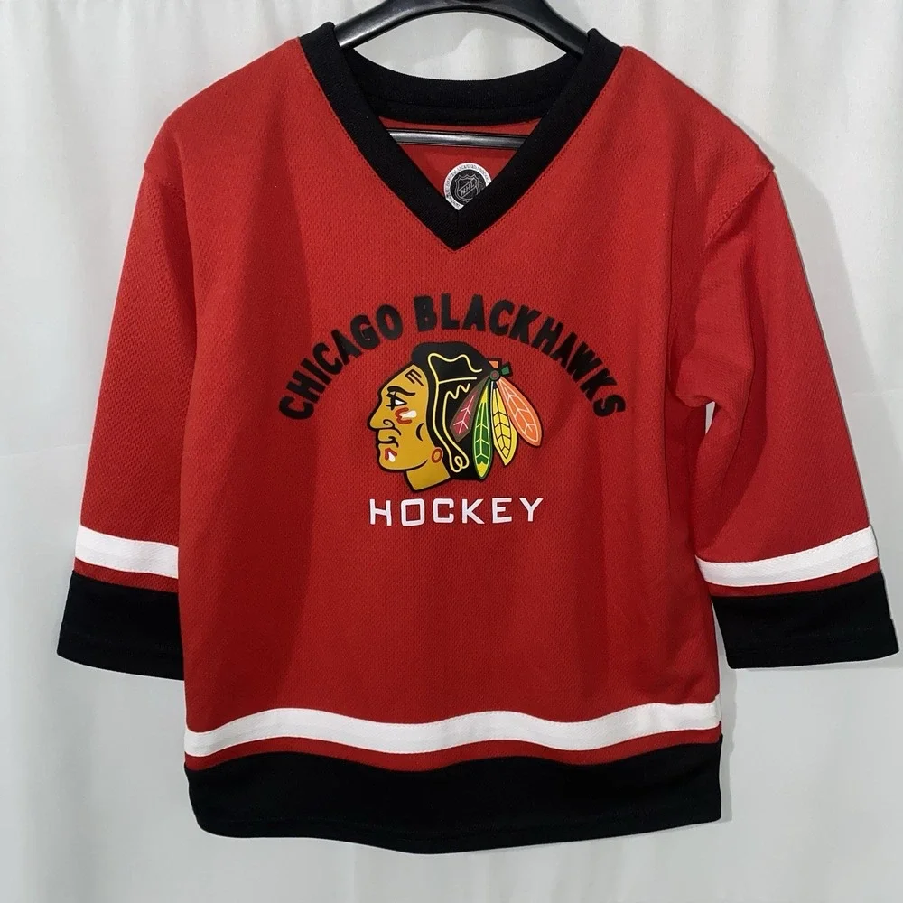 Chicago Blackhawks NHL Hockey Jersey Toddler Size 3T
